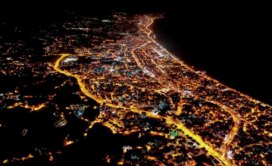 contaminación lumínica